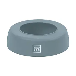 Миска-непроливайка Waudog Silicone, 1 л, сірий (507911) - мініатюра 2