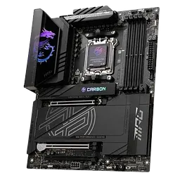 Материнська плата MSI MPG X870E Carbon WiFi Socket AM5 (MPG X870E CARBON WIFI) Б/В - мініатюра 2