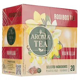 Чай фруктово-ягідний Aroma Tea Ройбуш з ваніллю 35 г (20 шт. х 1.75 г) (896856) - мініатюра 2