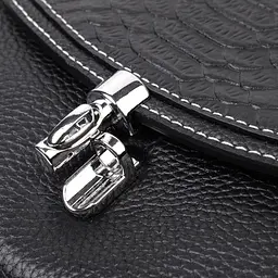 Шкіряна сумка для жінок з цікавою клямкою Vintage 19х15х9 см sum0029039 - мініатюра 7