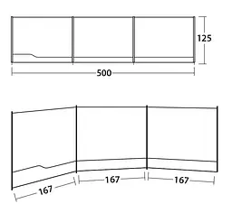 Тент пляжний Outwell Windscreen Grey (111161) 929035 - мініатюра 2