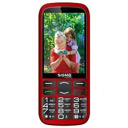 Мобільний телефон Sigma Comfort 50 Optima Type-C Red (4827798122327) - мініатюра 2