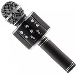 Караоке-мікрофон Wster бездротовий WS 858 Black (au083)