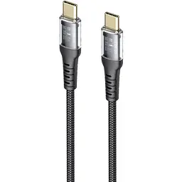 Кабель Havit HV-CB6240 PD60W 3A USB-C to USB-C 1 м (HV-CB6240) - мініатюра 2