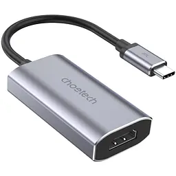 Перехідник USB 3.1 Type-CM - HDMI F, 0,15m 8K 60Hz Choetech чорний - мініатюра 2
