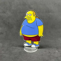 Акрилова колекційна фігурка Аніме: The Simpsons Сімпсони Джефф Альбертсон 15 см