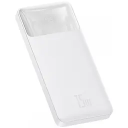 Зовнішній акумулятор (Power Bank) Baseus Bipow Digital Display 10000 mAh 15W White (PPDML-I02) - мініатюра 6