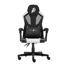 Ігрове крісло 1stPlayer P01 Black White (P01-BKWH)