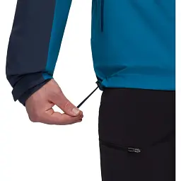 Куртка Mammut Hooded Jacket M M Deep Ice-Marine - мініатюра 6