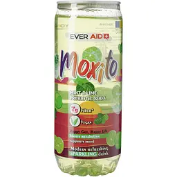 Напій безалкогольний Ever Aid Moxito Prebiotic Soda 0.33 л