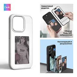 Чехол ArmorStandart Ink Screen для Apple iPhone 15 Pro Black (ARM74560) - мініатюра 2