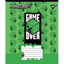 Набір зошитів Yes Minecraft Walls A5 в лінію 12 аркушів 25 шт. (767564) - мініатюра 2