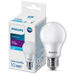 Світлодіодна лампа Philips Ecohome LED Bulb, 9W, 6500K, E27 (929002299117) - мініатюра 4