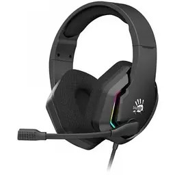 Навушники Bloody G260p чорний ігрові мікрофон підсвічування 7 кольорів 3.5 jack USB 2м