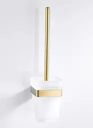 Йоршик для унітазу Rea Erlo 05 brushed gold REA-06911, Золотий - мініатюра 2