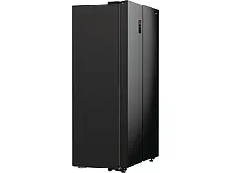 Холодильник SBS Gorenje 179х67х92см 2 двері 356(191) л А++ NF+ чорний (NRR9185EABXL) - мініатюра 2
