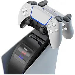 Заряджання для джойстиків PS5 DualSense — зарядна станція Ipega 745016 - мініатюра 2