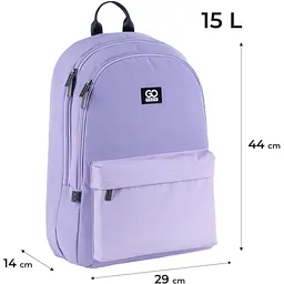 Рюкзак GoPack Education Teens 140 фіолетовий (GO25-140L-1) - мініатюра 3