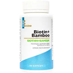 Комплекс All be Ukraine Biotin+Bamboo із біотином та екстрактом бамбука 90 капсул (ABU-02048)