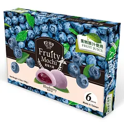 Моті Royal Family Fruity Mochi Blueberry 6шт 180г - мініатюра 2