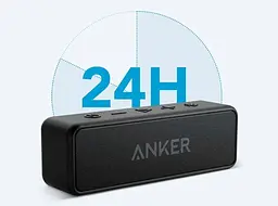 Колонка ANKER SOUNDCORE 2 (12W, 5200 mAh, Bluetooth 5.0, Вологозахист IPX7, 24 години акум) - мініатюра 2