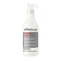 Відновлювальний шампунь ARKEMUSA REPAIR PLEX з гіалуроновою кислотою для сухого та ламкого волосся 500 мл