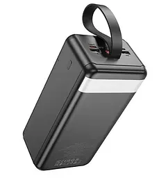 Універсальна мобільна батарея Hoco J123C 60000mAh Element PD20W+QC3.0 (22.5W) Чорний - мініатюра 2