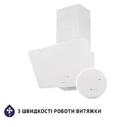 Витяжка декоративна похила Minola HVS 6224 WH 700 LED - мініатюра 7