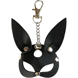 Брелок на карабіні для ключів Art of Sex Bunny Чорний