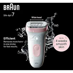 Епілятор Braun Silk-epil 7 SE 7-000 [125626] - мініатюра 10