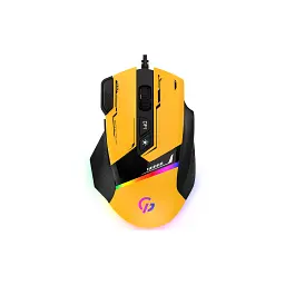 Мишка GamePro GM300Y USB Yellow/Black (GM300Y) - мініатюра 1