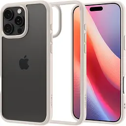 Чохол Spigen Ultra Hybrid для Apple iPhone 16 Pro Natural Titanium (ACS08127) [117932] - мініатюра 3