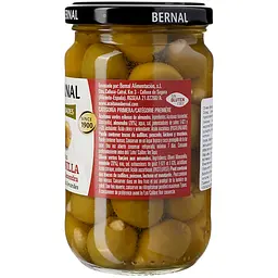 Оливки Bernal фаршировані мигдалем 300 г - мініатюра 4