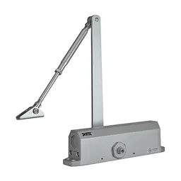 Дверний доводчик Dortec DT-514H Silver з фіксацією дверей у відчиненому положенні (63-00003) - мініатюра 2