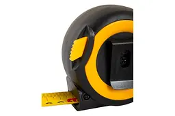 Вимірювальна рулетка MasterTool 7.5м x 25 мм магніт гумова автостоп - мініатюра 2