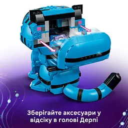 Конструктор LEGO KPop Demon Hunters Тигр Дерпі та пташка Сассі 825 ел. (72537) - мініатюра 11