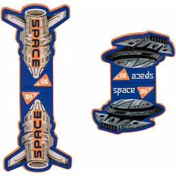 Закладки магнітні Yes Ultra Space 2 шт. (708117) - мініатюра 2