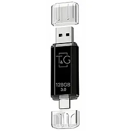 Флеш-накопичувач TG 009 Star Series 2in1 USB 3.0 (USB-A/C) - 128GB Чорний