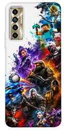 TPU чохол Demsky Gameverse для TECNO Camon 17P