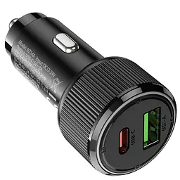 АЗП Hoco NZ14A Guerrero PD20W+QC3.0 (1C1A) Black - мініатюра 4