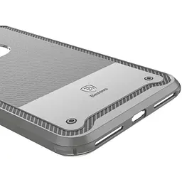 Чохол-накладка Baseus Shield Case iPhone 7 Plus Grey - мініатюра 4