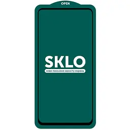 Захисне скло SKLO 5D (тех.пак) для Samsung Galaxy A17 4G/5G Чорний