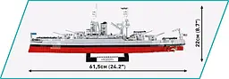 Конструктор COBI корабель 1:300 USS ARIZONA BB39 4843 - мініатюра 5