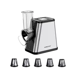 Овочерізка-мультирізка електрична Sokany SK-06029 з насадками Sokany SK-06029 - мініатюра 15