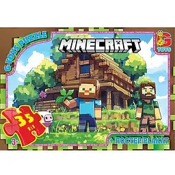Дитячий пазл Minecraft MC798 плакат 35 елементів