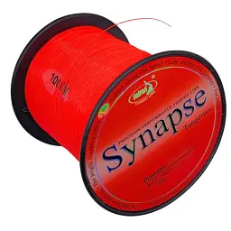 Волосінь Katran Synapse Tangerine 1000m (red-orange) 0.261mm 11.35lb/5.15kg