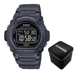 Чоловічий годинник Casio W-219H-8B Темно-синій ( AT1141-0058 )