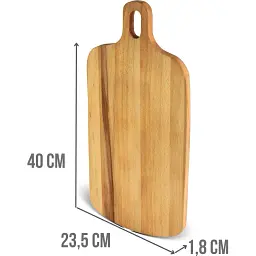 Дошка обробна Brizoll Arta бук 23.5x40х1.8 см (D013) - мініатюра 2