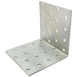 Кутник меблевий перфорований симетричний TNX 80 x 80 x 80 x 2мм