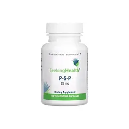 Вітамін Seeking Health P-5-P (піридоксальфосфат), 25 мг, P-5-P, 100 вегетаріанських капсул (SKH-52099)